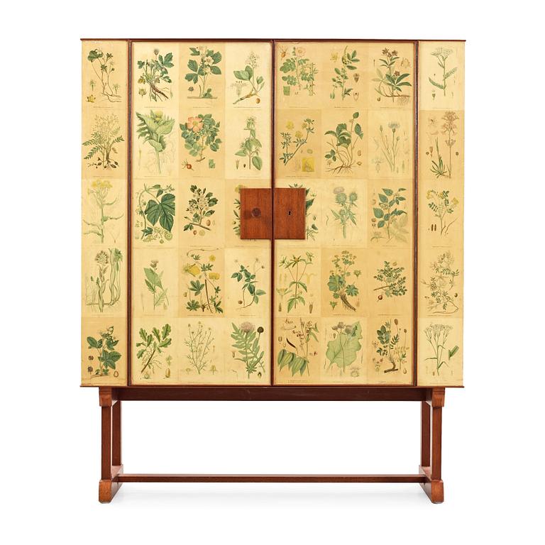 JOSEF FRANK, skåp, "Flora", Firma Svenskt Tenn, modell 852.