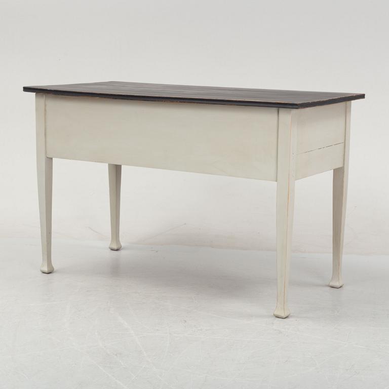 A painted desk, early 20th Century.