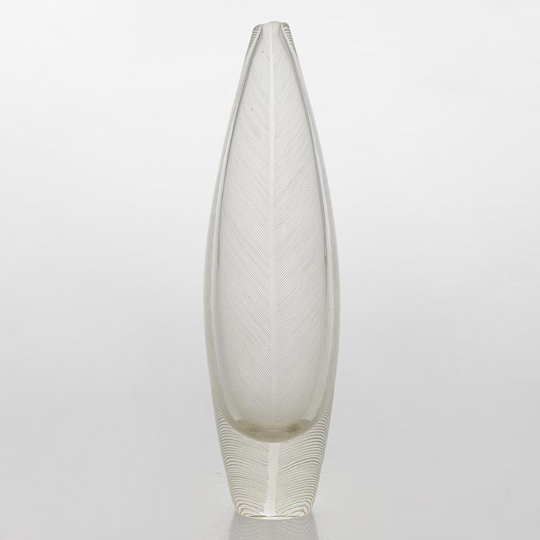 Tapio Wirkkala, A 'Sulka' Glass Vase, signed Tapio Wirkkala iittala -58.