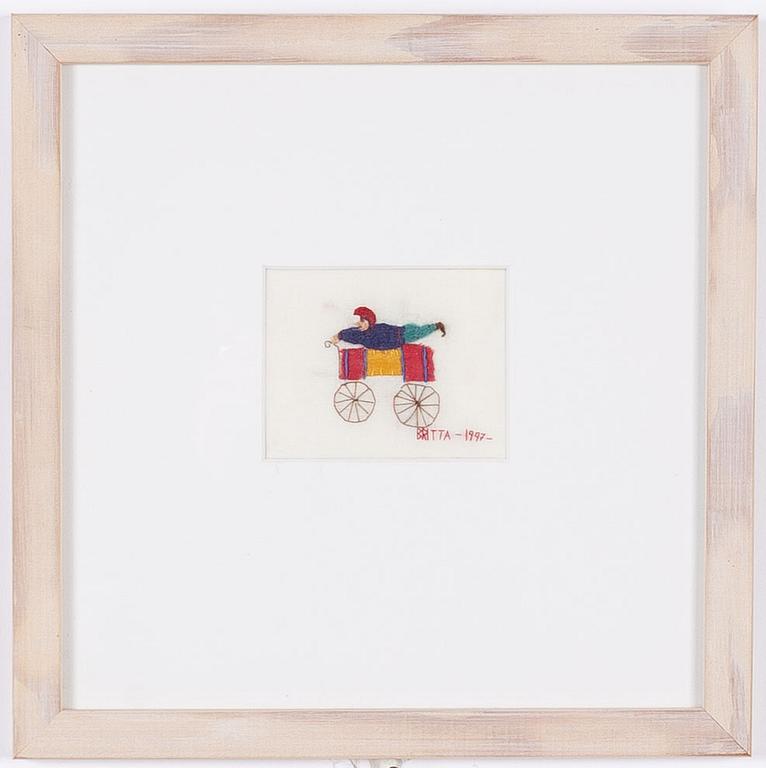 Britta Marakatt-Labba, Clownen.