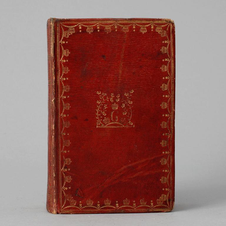KUNGLIG BIBEL, GUSTAF IV ADOLF av Sverige, Lund 1801.
