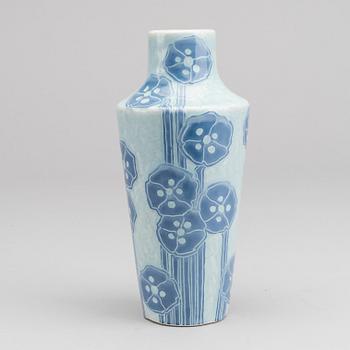 JOSEF EKBERG, stoneware vase, Gustavsberg 1906.