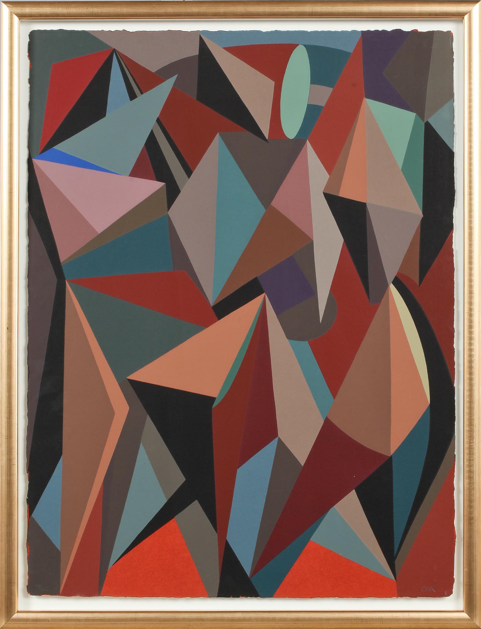 C GÖRAN KARLSSON, färgserigrafi, signerad CGK och numrerad 77/125.