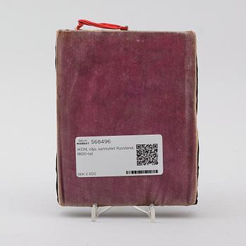 IKON, olja, sannolikt Ryssland, 1800-tal.