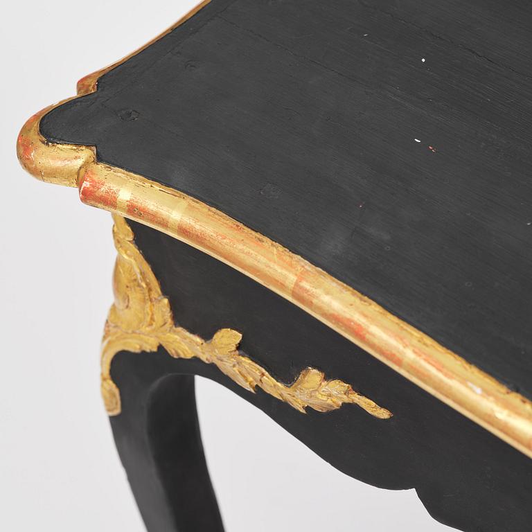 A Swedish rococo desk by C. W. Hein (master in Stockholm 1755-83).