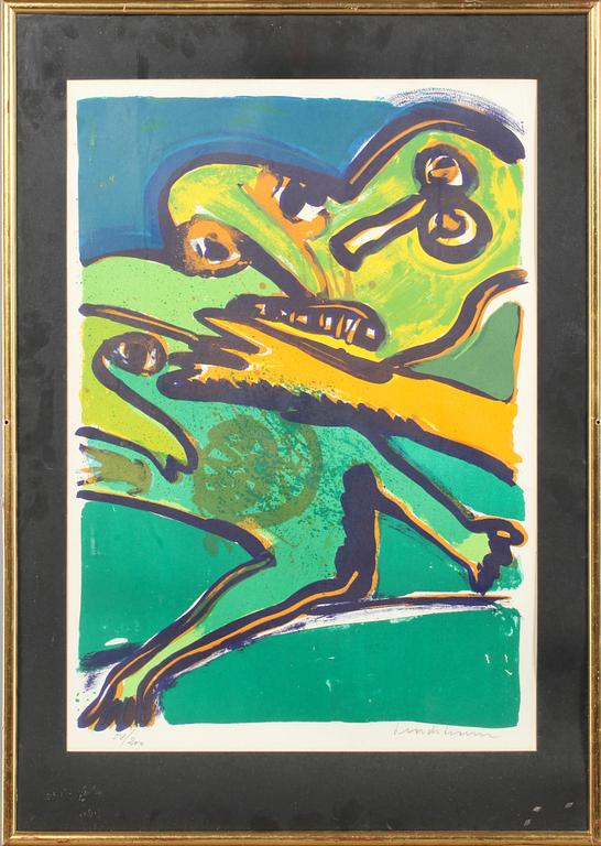 BENGT LINDSTRÖM, färglitografi, signerad och numrerad 54/200.