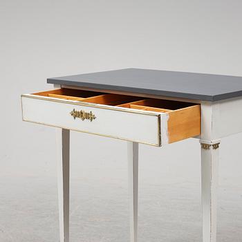 A Gustavian style table, first half of the 20th century.