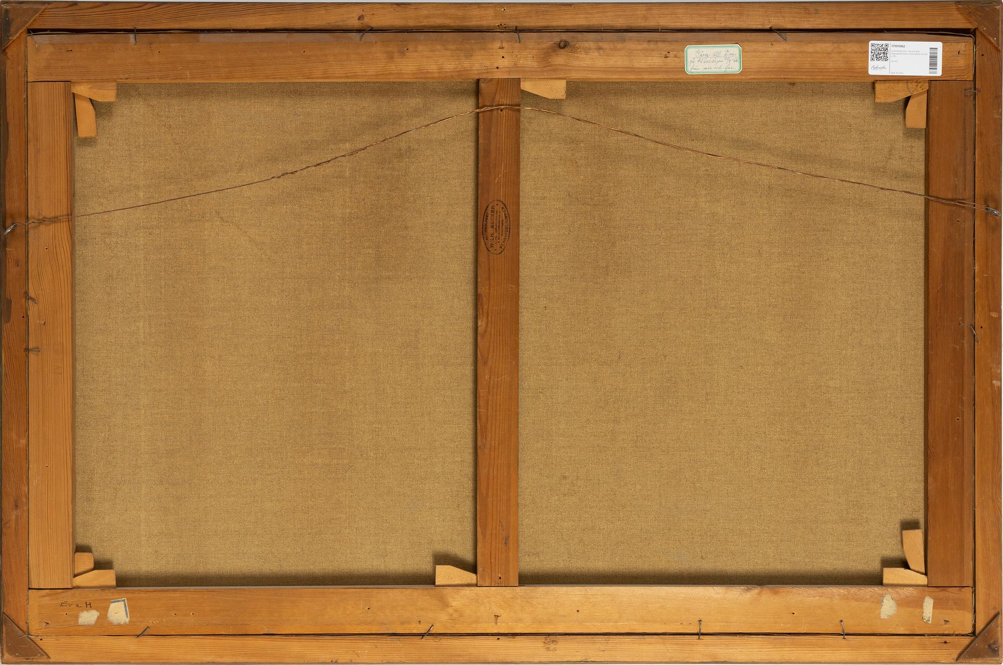 Rolf Mellström, Eiders in the sea band.