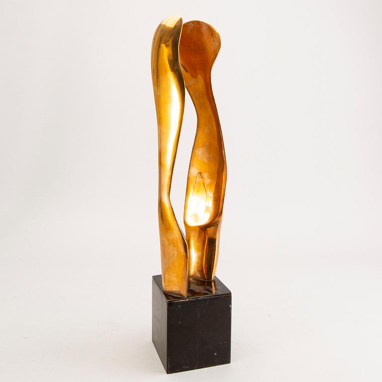 Tommy Berglund, a bronze sculpture signed and dated 1991.