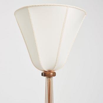 Tomaso Buzzi, a floor lamp, Murano, Italy 1930s.