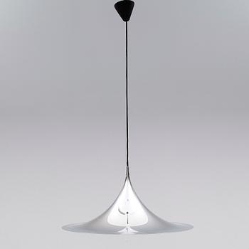 TAKLAMPA, "Semi Pendel", Claus Bonderup, Fog & Mörup, Danmark, 1900-talets andra hälft. Höjd ca 30 cm.