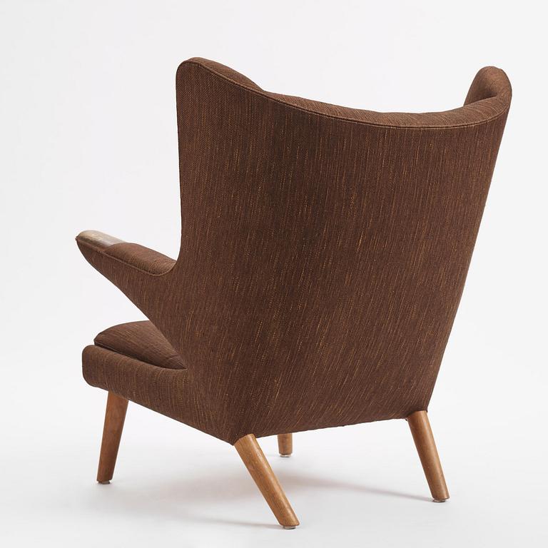 Hans J. Wegner, fåtölj, "Bamse", AP-stolen, Danmark, 1950-60-tal.