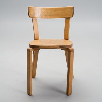 ALVAR AALTO, stol, modell 69, Artek 1940-tal.