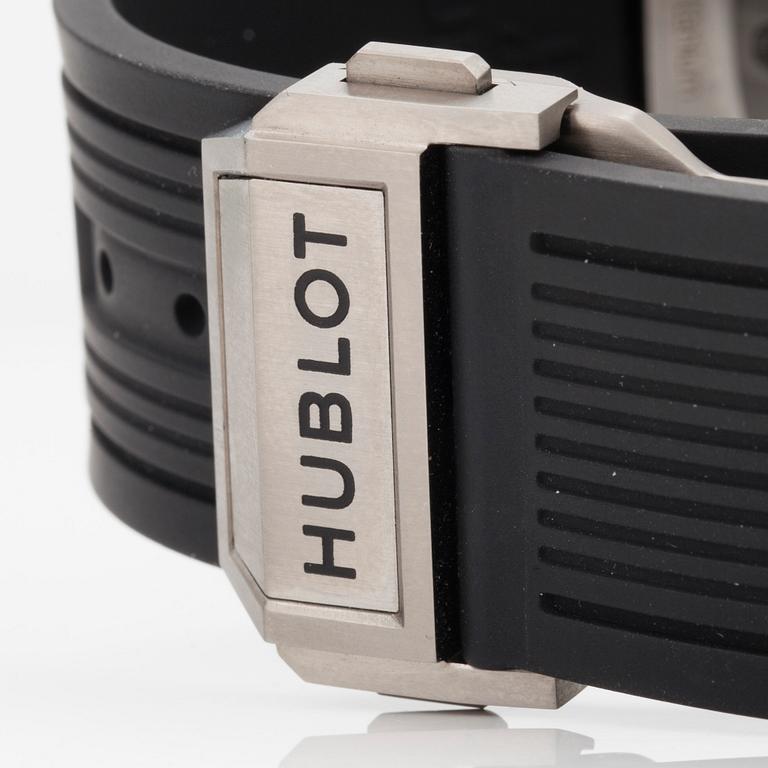 HUBLOT, Big Bang, Unico Titanium, flyback chronograph, wristwatch, 45 mm,