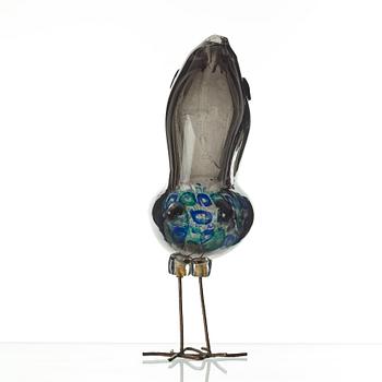 Alessandro Pianon, An Alessandro Pianon glass 'Pulcino' glass bird, Vistosi, Italy 1960's.