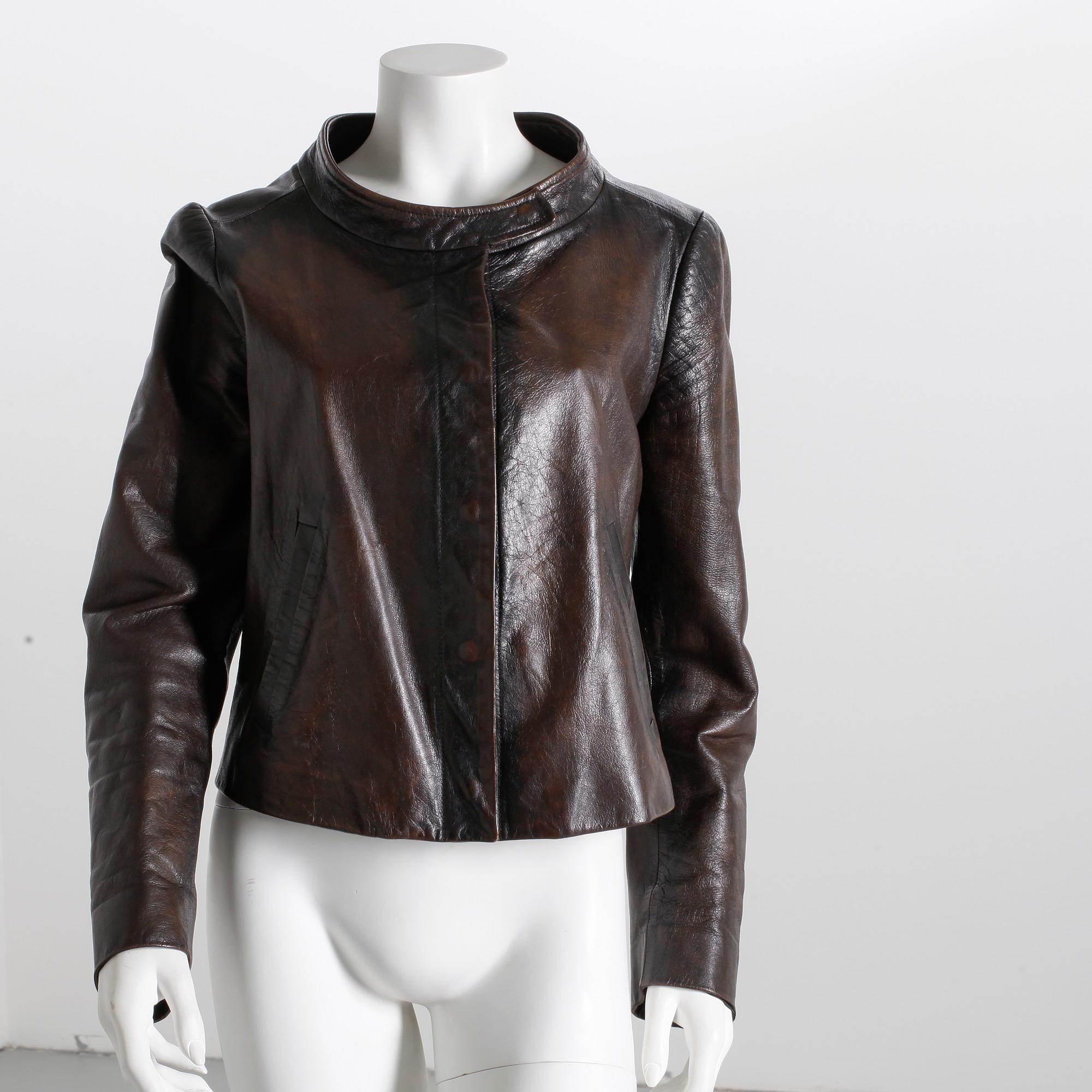 SKINNJACKA, Martin Margiela, storlek 42.