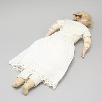 A doll, probably Germany, early 20th century.