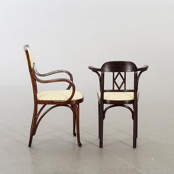 KARMSTOL samt STOL delvis Thonet, 1900-talets början.