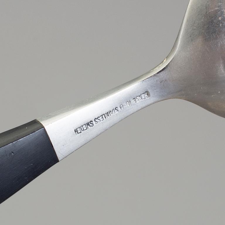BESTICK, 97 delar, "Focus de luxe", Folke Arström, Gense, 1900-talets mitt.