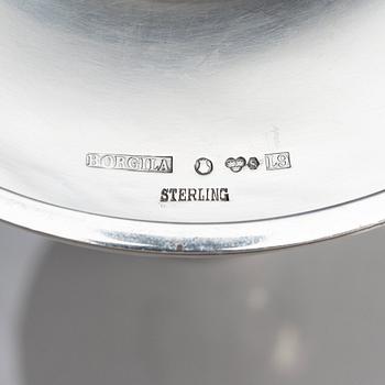 Atelier Borgila, ljusstakar, 4 stycken, sterlingsilver, Stockholm 1961.