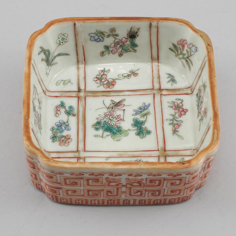 SKÅL, porslin, Kina, 1800/1900-tal.