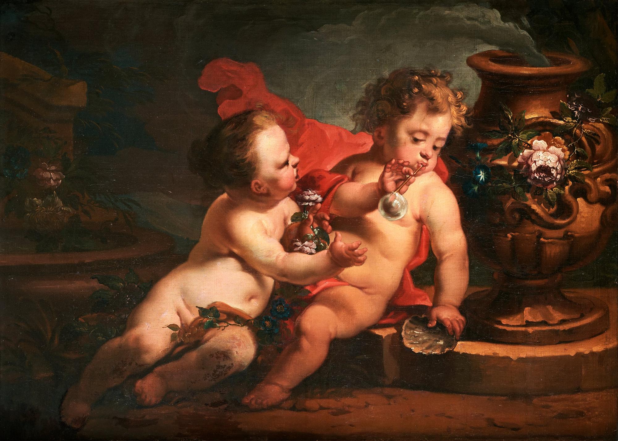 Jacob de Wit, Allegorical scene.