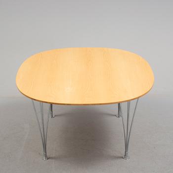 PIET HEIN & BRUNO MATHSSON, soffbord, "Supercirkel", Mathsson International.