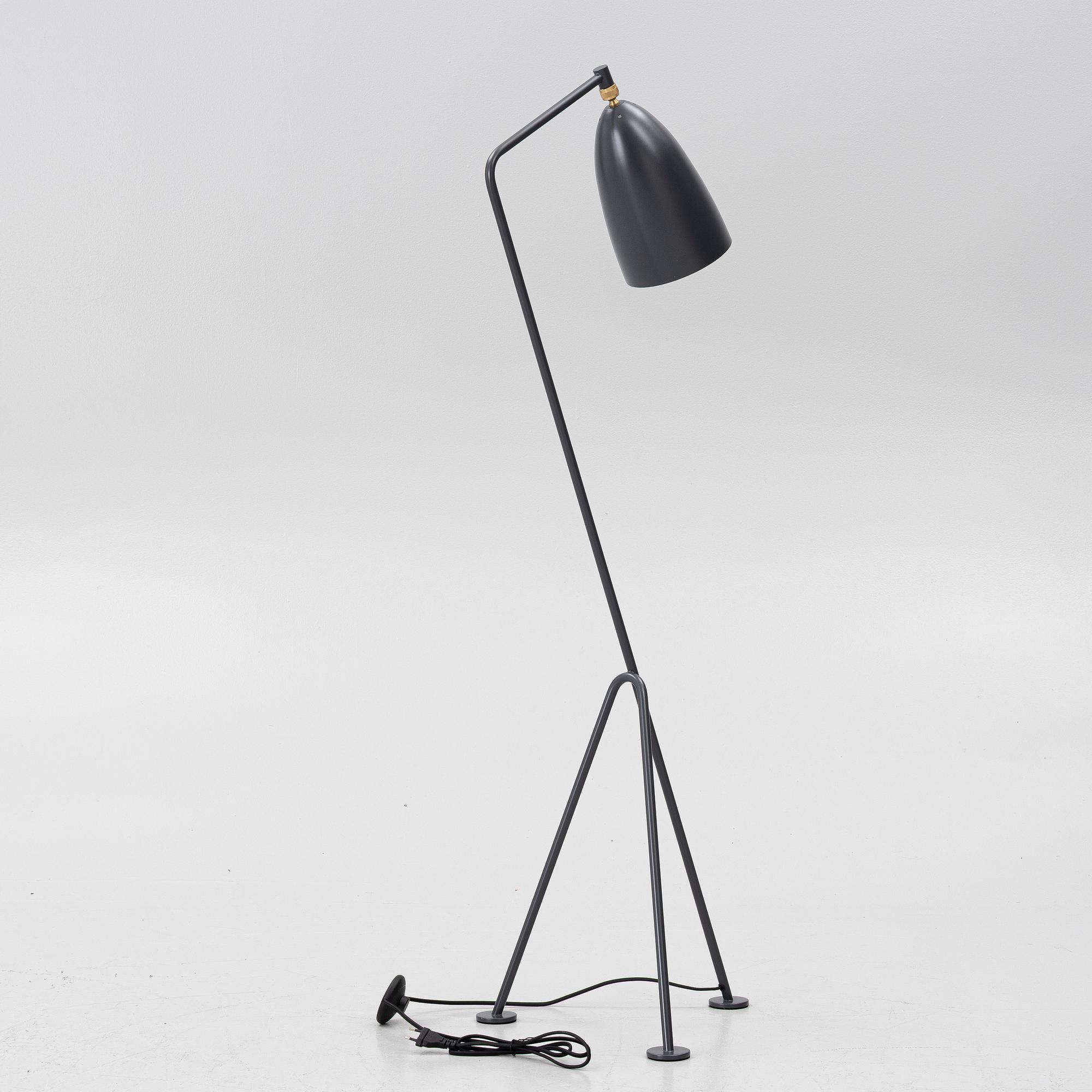 Greta Magnusson Grossman, Floor lamp, 'Grasshopper', GUBI, Denmark.