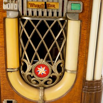 Jukebox, Wurlitzer, modell 1015, The Rudolph Wurlitzer Company.