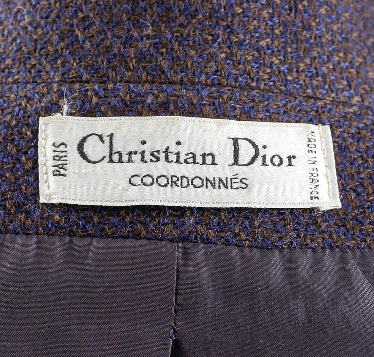 DRÄKT, tvådelad, Christian Dior.