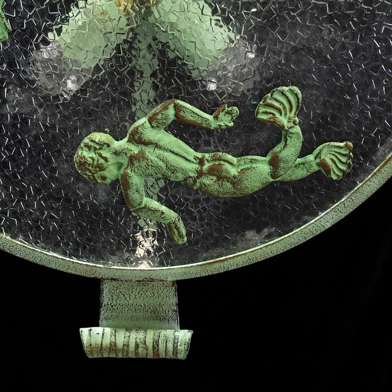 A 1930s ceiling light.