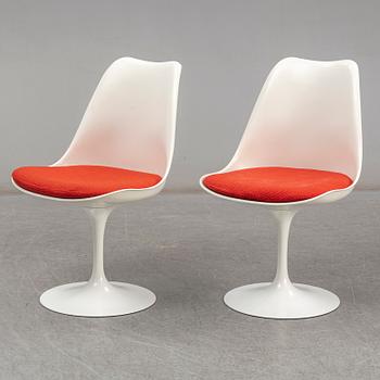 EERO SAARINEN, stolar, 7 st, "Tulip", Knoll International.