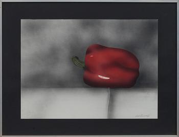 MATS MÅNSSON, akvarell. Signerad och daterad -81.