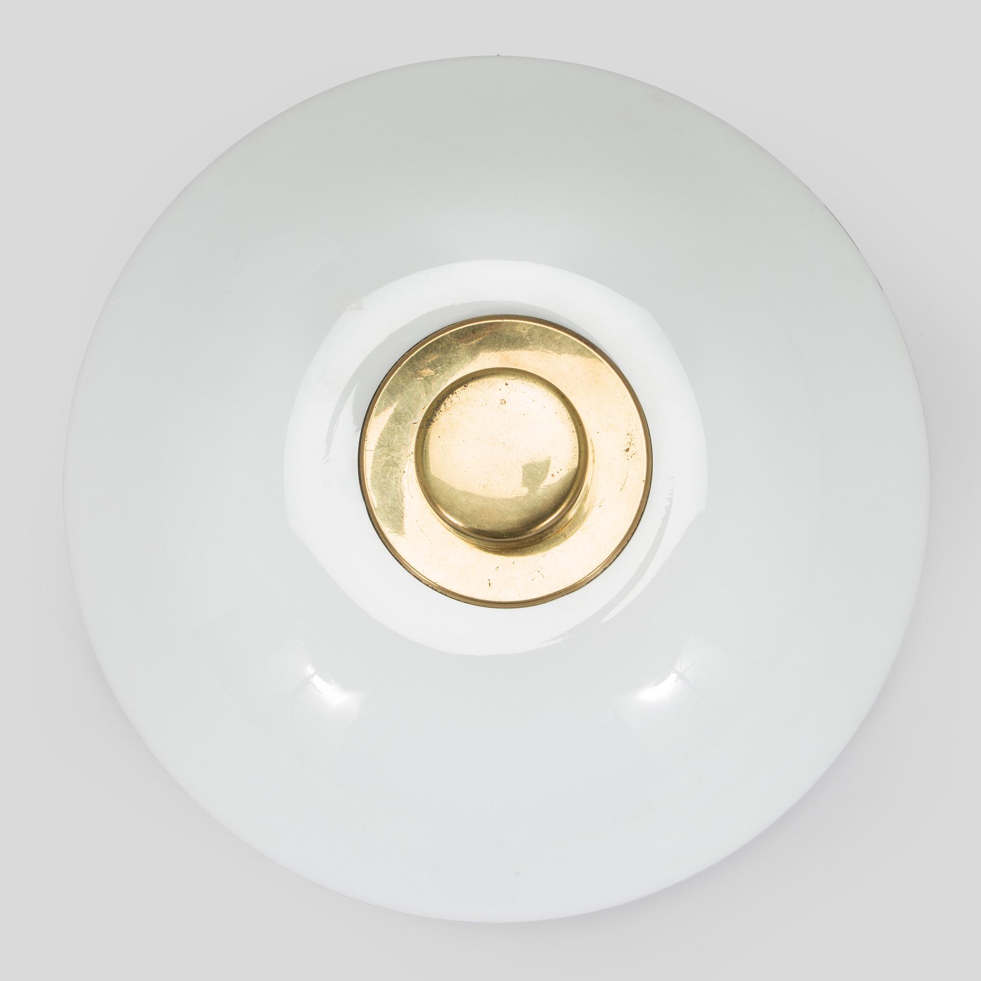 Paavo Tynell, taklampa, modell 2098 N, Idman, 1900-talets mitt.