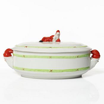 Kanna och grötskål, "God Jul", Gustavsberg.