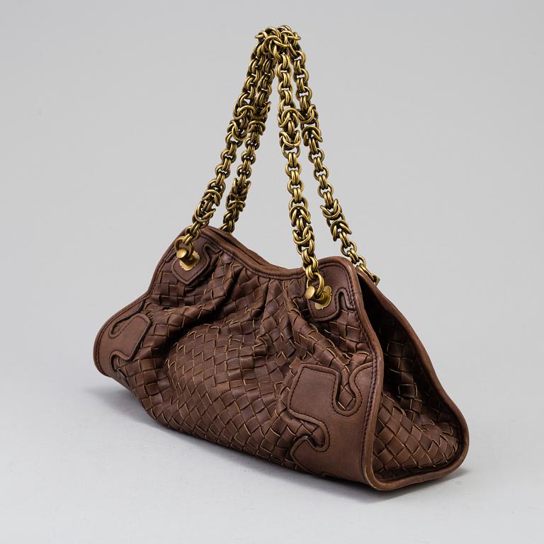 A Bottega Veneta handbag.