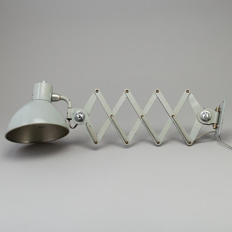 INDUSTRILAMPA/SAXLAMPA, 1900-talets mitt.