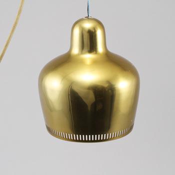 TAKLAMPA, Alvar Aalto, A330, 1900-talets andra hälft, höjd ca 20 cm.