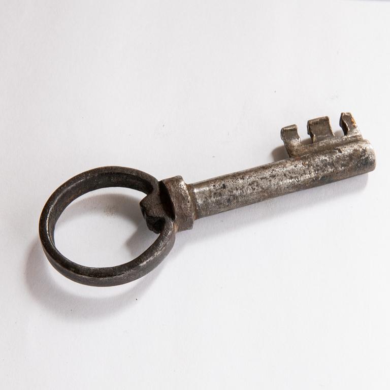 Hörnhängskåp, daterad 1782.