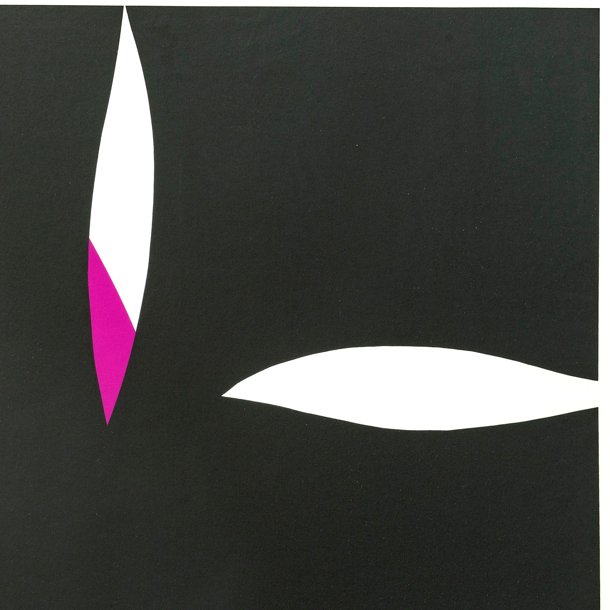 Richard Mortensen,  serigraph signed dated and numbered 13/100.