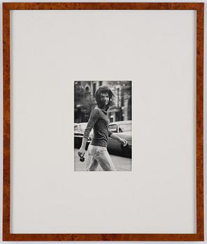 Ron Galella, "Windblown Jackie", 1971.