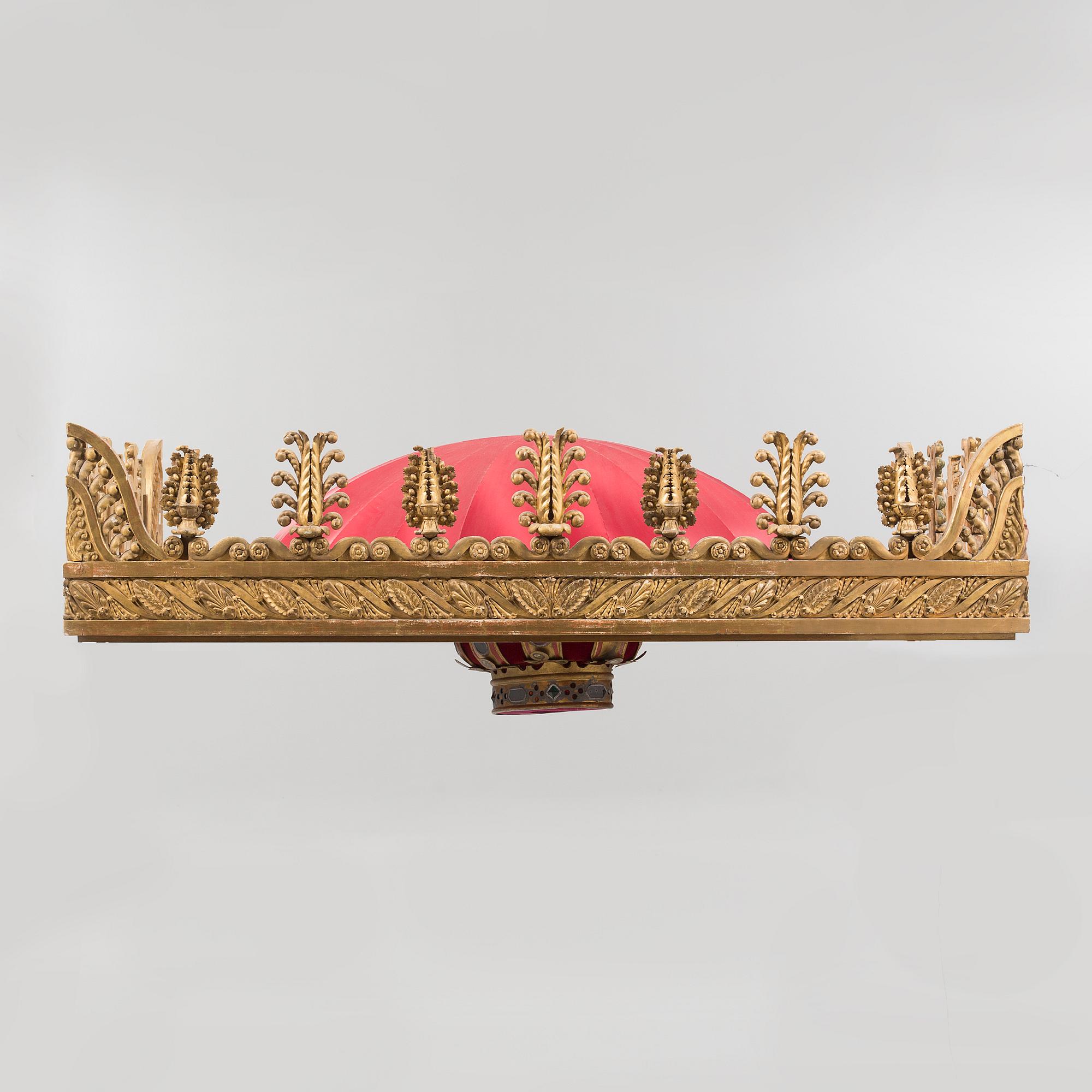 A 19th and 20th century empire baldaquin.