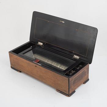 A music box, circa 1900.