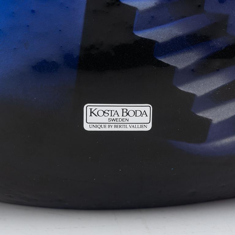 Bertil Vallien, skål, glas, unik, Kosta Boda.