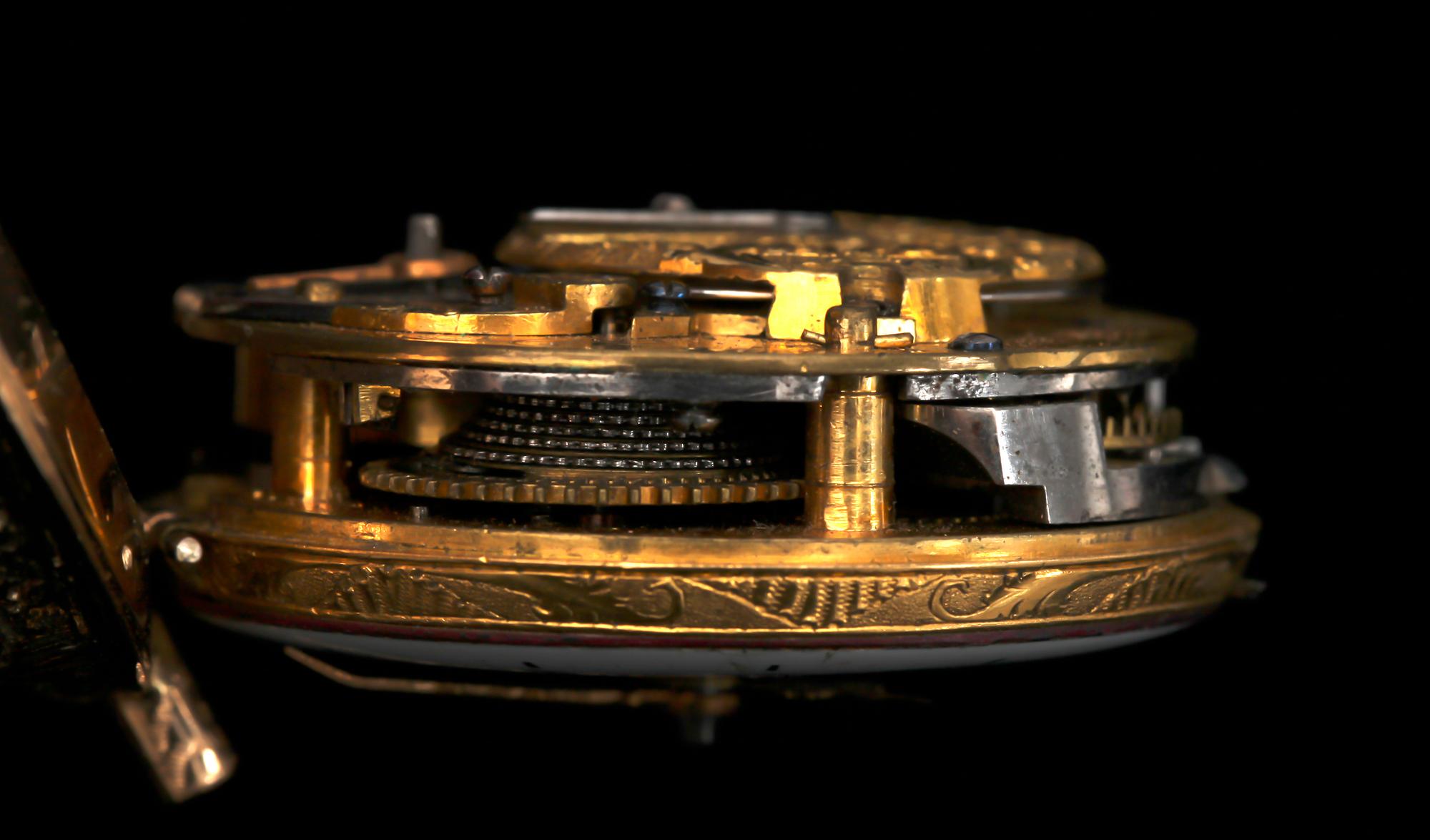 HERRFICKUR, 14k guld. Sign LeRoy à Paris.