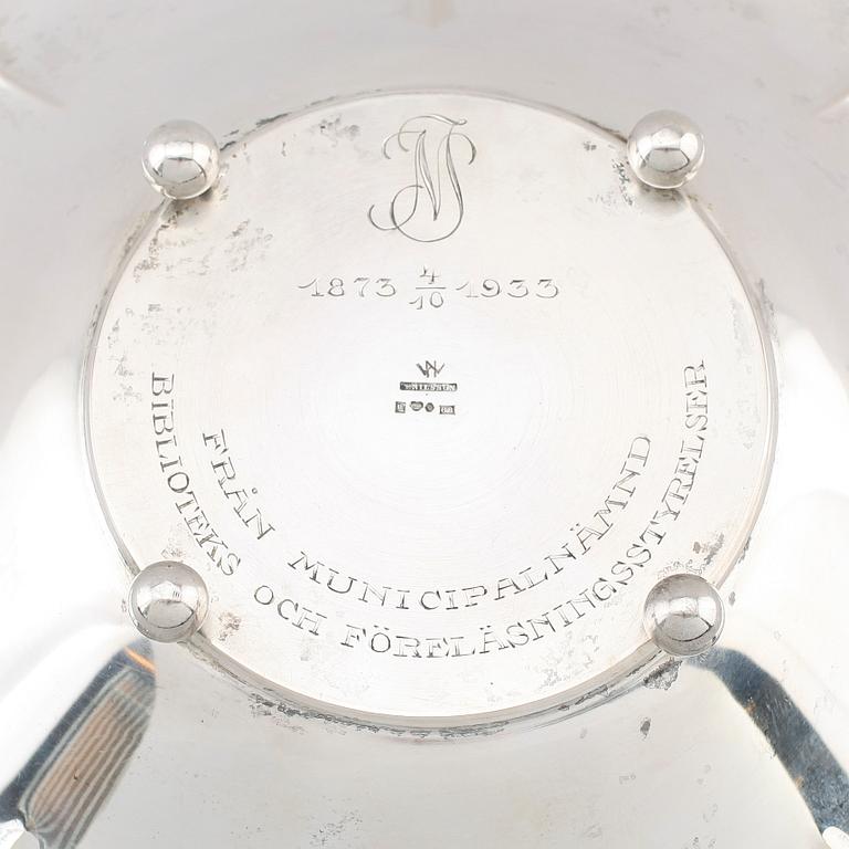 FAT, silver, Wiwen Nilsson, Anders Nilsson, Lund 1933. Vikt ca 301 g.