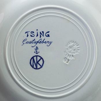 A 64-PIECE DINNER SERVICE, 'Tsing', Gustafsberg, 20th century.