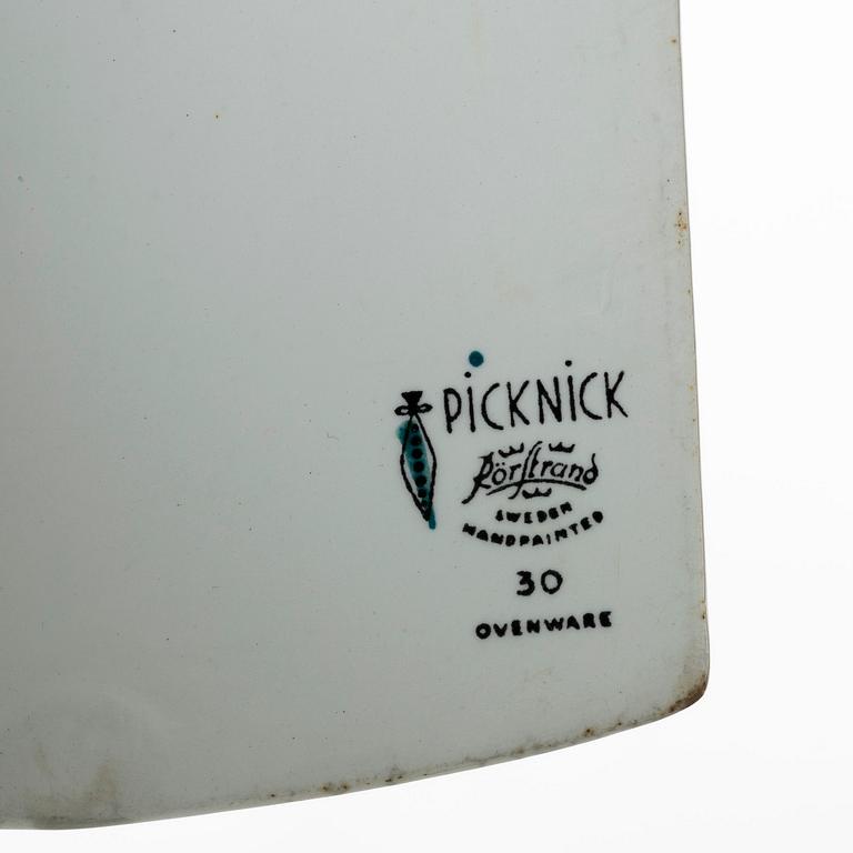 Marianne Westman, service, 28 pieces, "Picnic", Rörstrand.