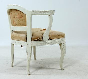 BALJSTOL, provinsarbete 17-/1800-tal.