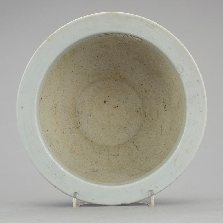 SKÅL, porslin, Kina 1800-tal.